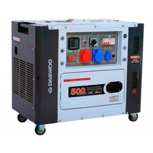 Дизелов трифазен генератор за ток DAEWOO DDAE 10000DSE 3B, 6.5 kW