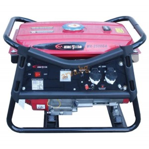 Бензинов монофазен генератор за ток MEGA TOOLS WX-2500GA, 2.2 kW