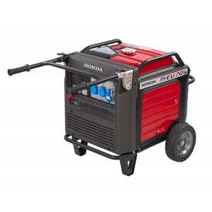 Бензинов монофазен инверторен генератор HONDA EU 70is, 7 kVA, ел. старт