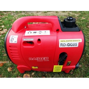 Бензинов монофазен инверторен генератор за ток RAIDER RD-GG05, 1 kW